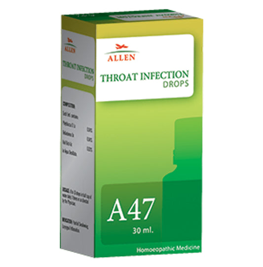 Allen A47 Throat Infection Drop
bottle of 30 ml Drop