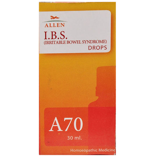 Allen A70 I.B.S.(Irritable Bowel Syndrome) Drop
bottle of 30 ml Drop