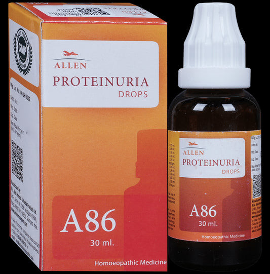 Allen A86 Proteinuria Drop
bottle of 30 ml Drop