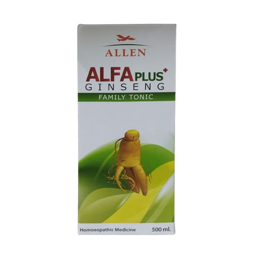 Allen Alfa Plus Ginseng Family Tonic
bottle of 500 ml Tonic