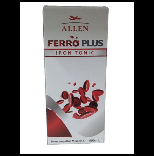 Allen Ferro Plus Iron Tonic
bottle of 500 ml Tonic