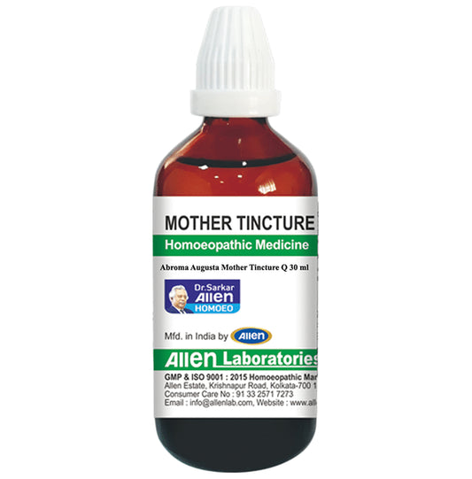Allen Laboratories Abroma Augusta Mother Tincture Q
bottle of 30 ml Mother Tincture
