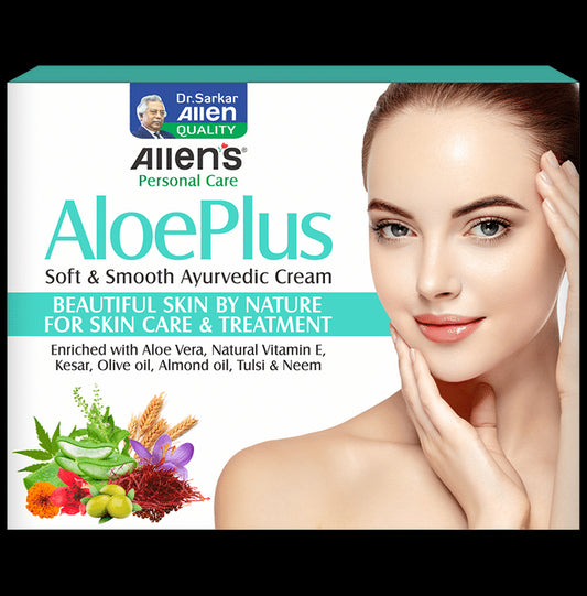 Allen Laboratories Aloe Plus Soft & Smooth Cream
combo pack of 4 Packs