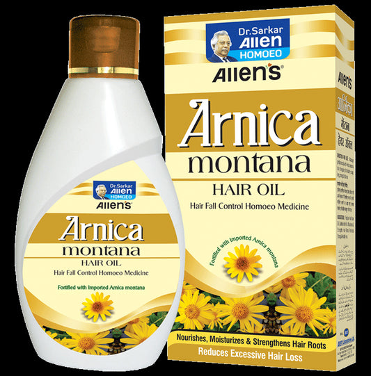 Allen Laboratories Arnica Montana Hair Oil (100ml Each)
combo pack of 2 bottles