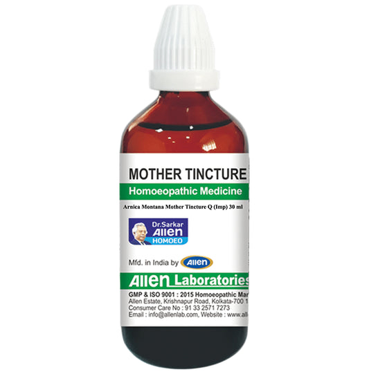 Allen Laboratories Arnica Montana Mother Tincture Q
bottle of 30 ml Mother Tincture