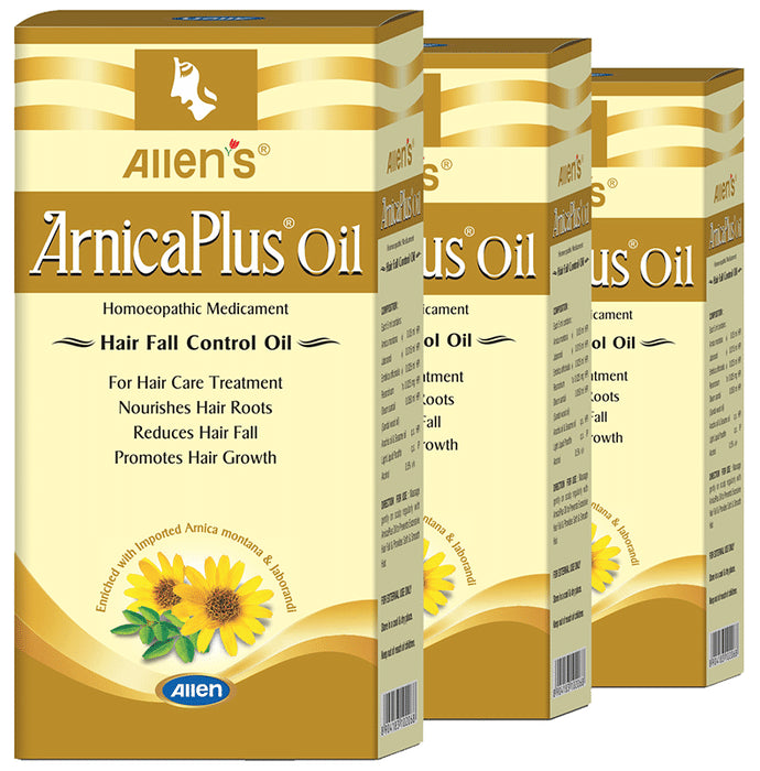 Allen Laboratories Arnica Plus Oil (100ml Each)
combo pack of 3 bottles