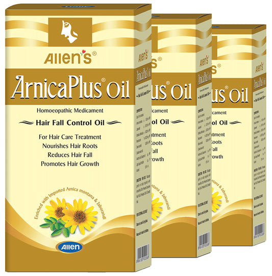 Allen Laboratories Arnica Plus Oil (100ml Each)
combo pack of 3 bottles