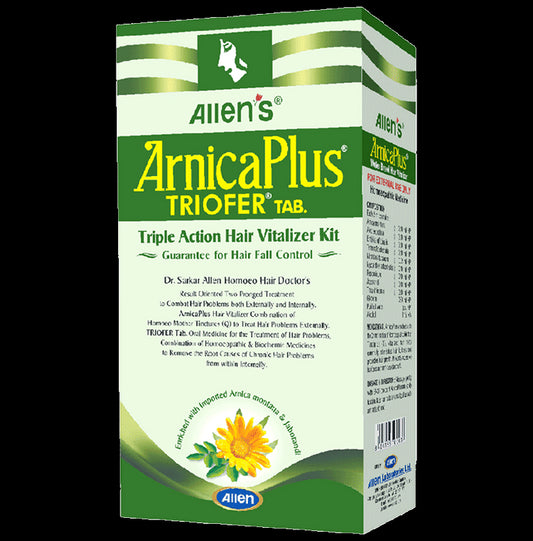 Allen Laboratories Arnica Plus Triple Action Hair Vitalizer
box of 3 kit