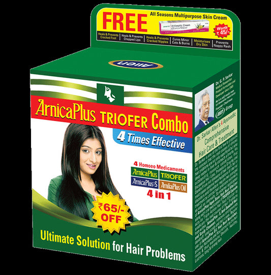 Allen Laboratories ArnicaPlus Triofer 4 in 1 Combo
box of 1 Kit