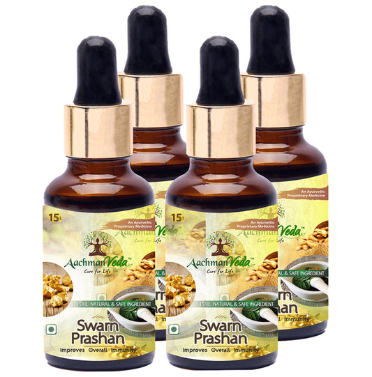 Aachman Veda Swarn Prashan (15ml Each)
combo pack of 4 bottles