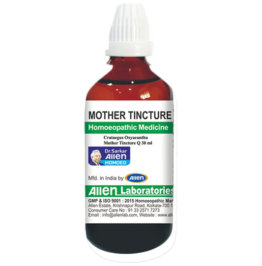 Allen Laboratories Crataegus Oxyacantha Mother Tincture Q
bottle of 30 ml Mother Tincture