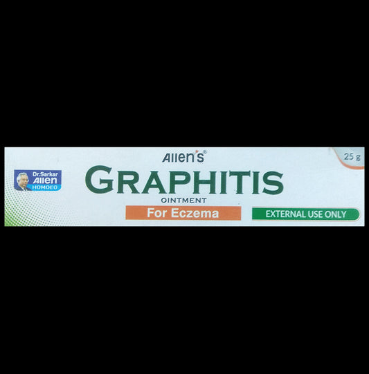 Allen Laboratories Graphitis Ointment (25gm Each)
combo pack of 4 Tubes