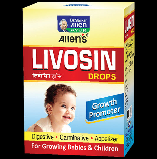 Allen Laboratories Livosin Drops (30ml Each)
combo pack of 4 bottles