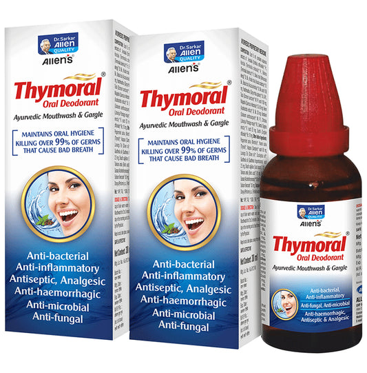 Allen Laboratories Thymoral Oral Deodorant (30ml Each)
combo pack of 2 bottles