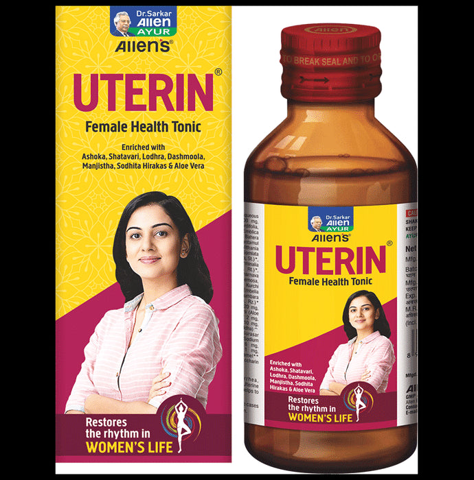 Allen Laboratories Uterin Female Health Tonic
bottle of 250 ml Tonic