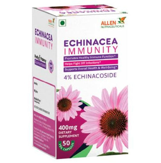 Allen Nutraceutical Echinacea Immunity 400mg Capsule
box of 50 capsules