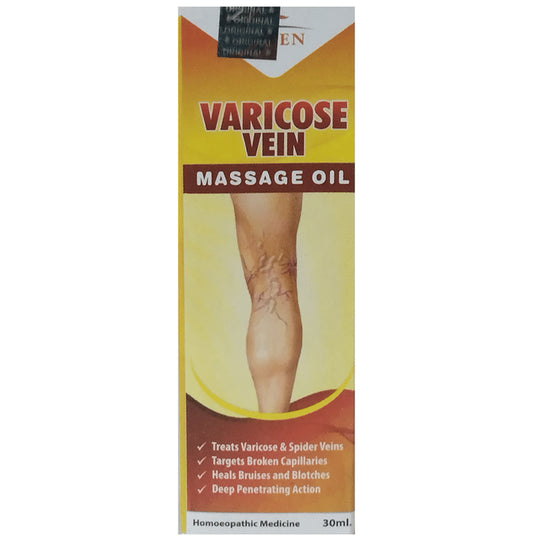 Allen Varicose Vein Massage Oil
bottle of 30 ml Oil