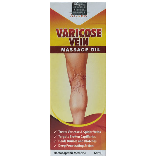 Allen Varicose Vein Massage Oil
bottle of 60 ml Oil