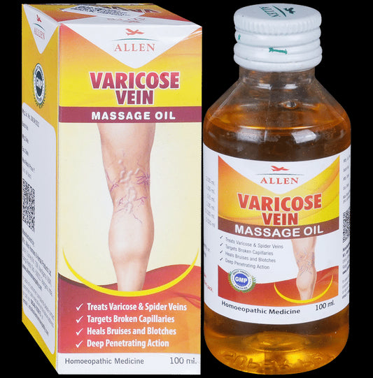 Allen Varicose Vein Massage Oil
bottle of 100 ml Oil