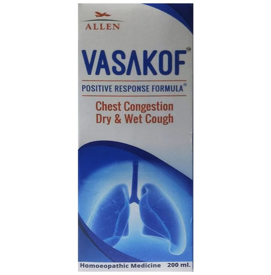 Allen Vasakof Cough Syrup
bottle of 200 ml Syrup