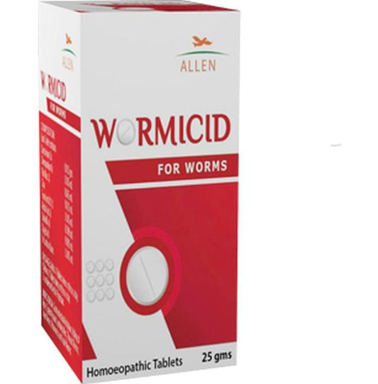Allen Wormicid Tablet
bottle of 25 gm Tablet