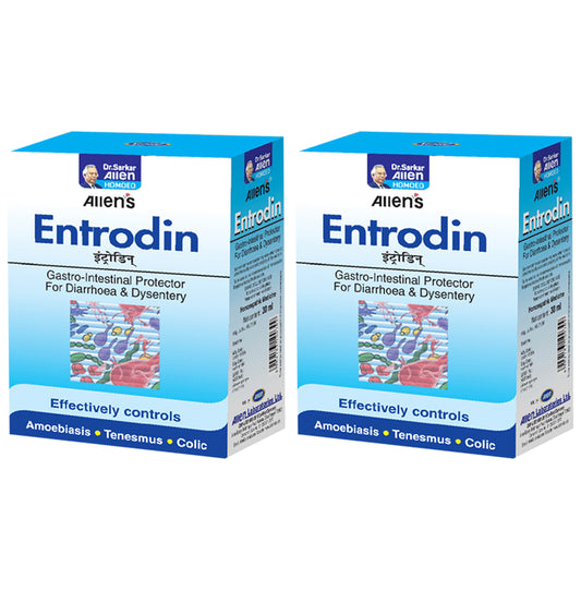 Allen's Entrodin Syrup (60ml Each)
combo pack of 2 bottles