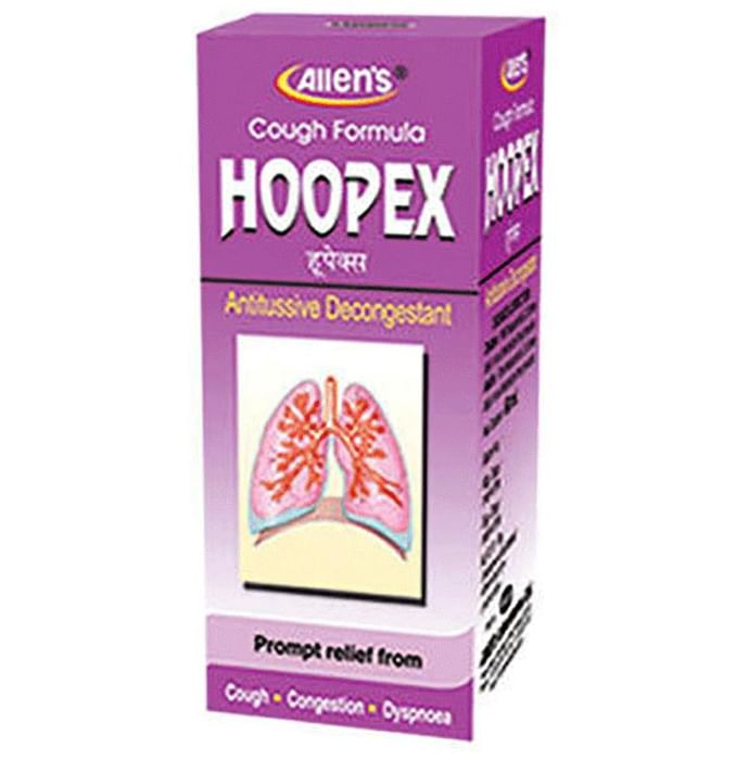 Allen's Hoopex Syrup
bottle of 60 ml Syrup