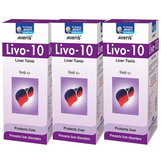 Allen's Livo-10 (250ml Each)
combo pack of 3 bottles