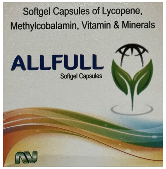 Allfull Softgel Capsule
strip of 10 soft gelatin capsules