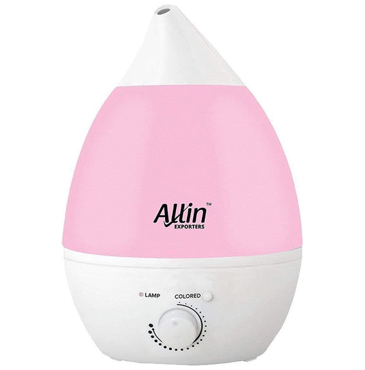 Allin Exporters Cool Mist Ultrasonic Humidifier (2.4Ltr Tank) Pink
box of 1 Unit