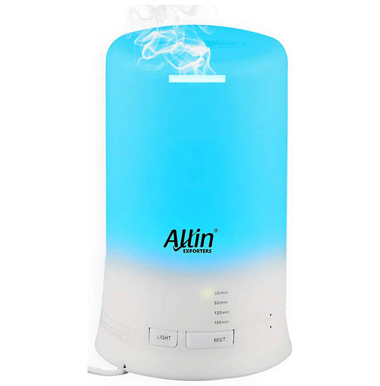 Allin Exporters DT 2109 Ultrasonic Humidifier & Aroma Diffuser (100ml Tank)
box of 1 Unit