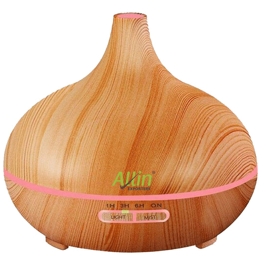 Allin Exporters DT 502LW Aromatherapy Diffuser & Ultrasonic Humidifier (500ml Tank) Light Wood
box of 1 Unit