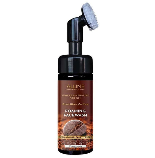 Alline Brazilian Coffee Foaming Face Wash for Men
bottle of 150 ml Face Wash