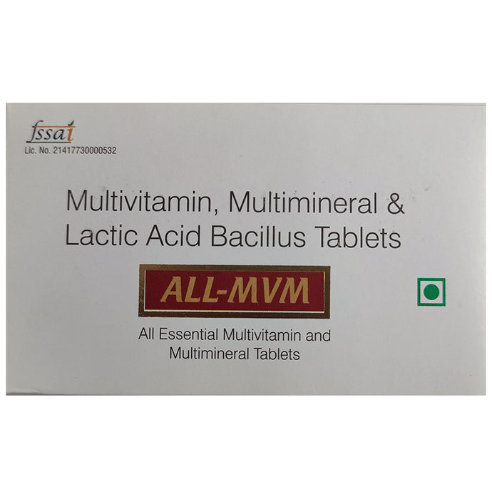 All-MVM Tablet
strip of 10 tablets