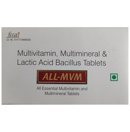 All-MVM Tablet
strip of 10 tablets