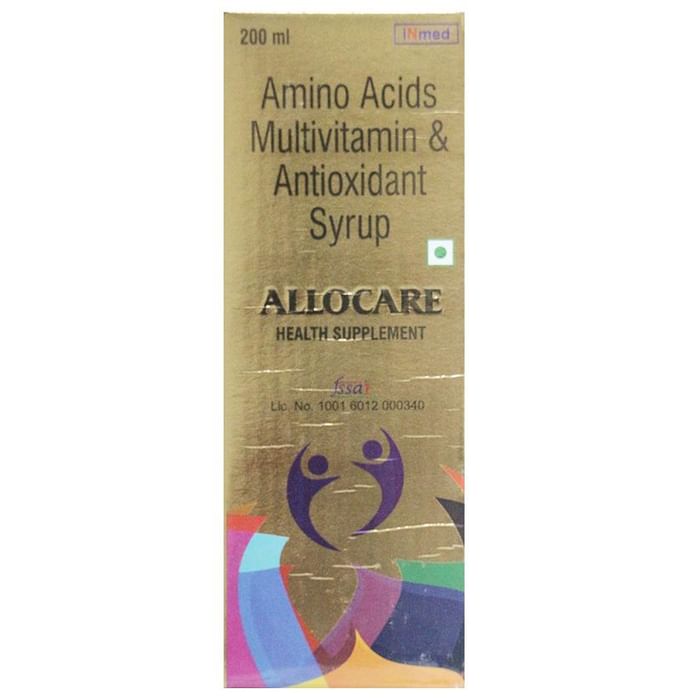 Allocare Health Supplement Syrup
bottle of 200 ml Syrup