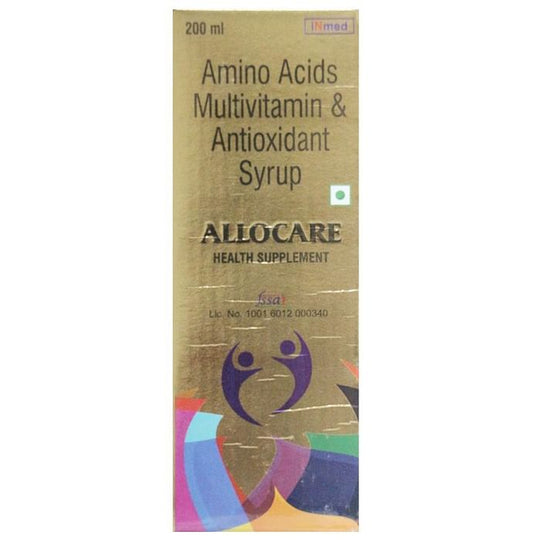 Allocare Health Supplement Syrup
bottle of 200 ml Syrup