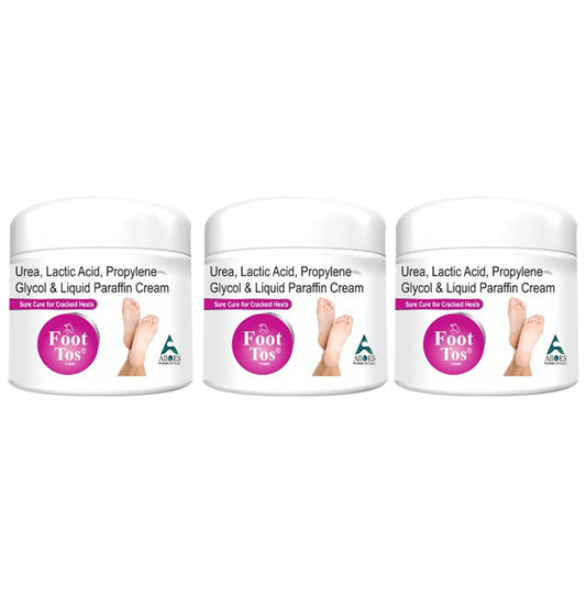 Alloes Foot Tos Cracked Heel Cream (50gm Each)
combo pack of 3 jar