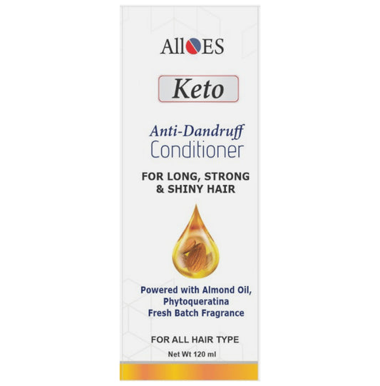Alloes Keto Anti-Dandruff Conditioner
bottle of 120 ml Conditioner