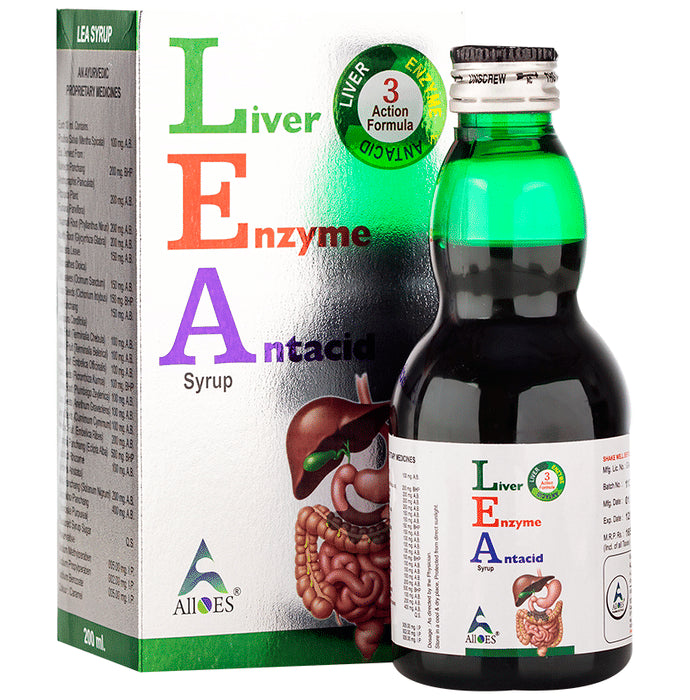 Alloes LEA 3 Action Formula Syrup
bottle of 200 ml Syrup