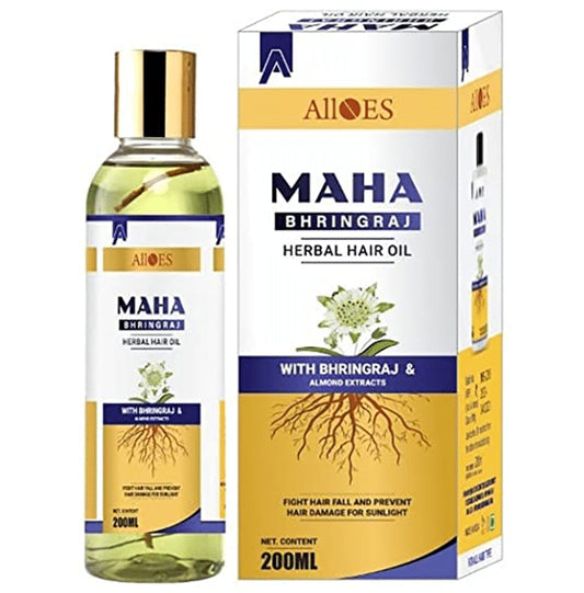 Alloes Maha Bhringraj Herbal Hair Oil
bottle of 200 ml Oil
