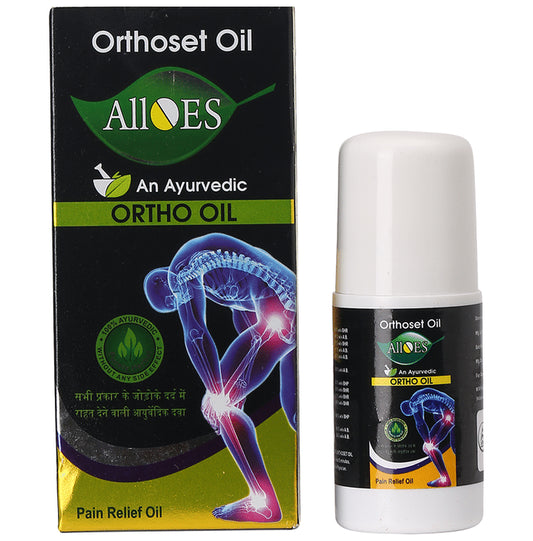 Alloes Ortho Oil Pain Relief for Joints, Knee & Shoulder Oil
bottle of 50 ml Oil
