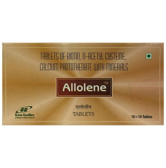 Allolene Tablet
strip of 10 tablets
