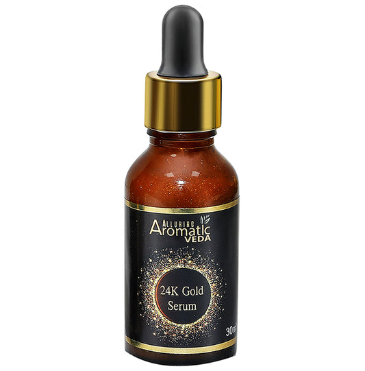 Alluring Aromatic Veda 24k Gold Serum
bottle of 30 ml Serum