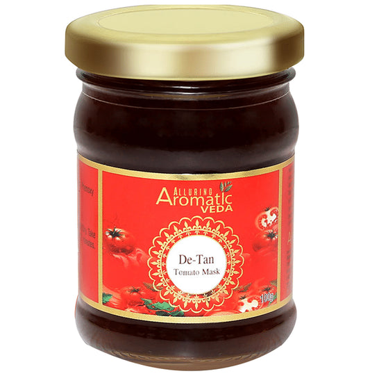 Alluring Aromatic Veda De-Tan Tomato Mask
jar of 100 gm Face Mask