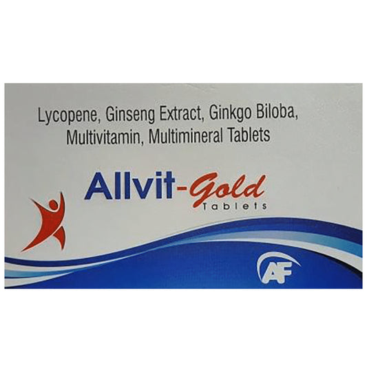 Allvit-Gold Tablet
strip of 10 tablets