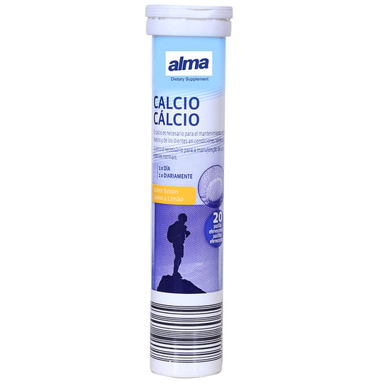 Alma Calcio Effervescent Tablet
bottle of 20 Effervescent Tablet