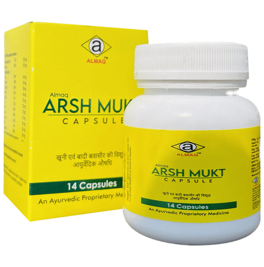 Almaq Arsh Mukt Capsule (14 Each)
combo pack of 2 bottles