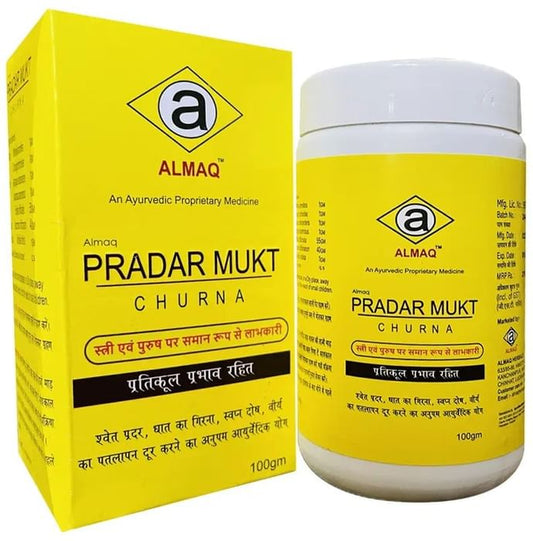Almaq Pradar Mukt Churna
bottle of 100 gm Churna