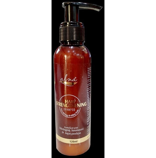 Alna Hair Strengthening Shampoo
pump bottle of 120 ml Shampoo